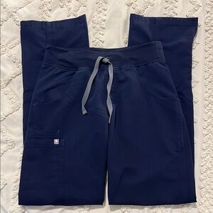 Women’s Figs Kade Scrub Bottom Size XS Navy Blue